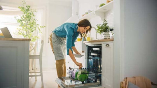 What are the advantages of a dishwasher