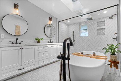What are the top considerations when choosing bathroom fixtures
